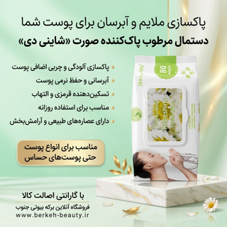 دستمال مرطوب سایز بزرگ 80 تایی